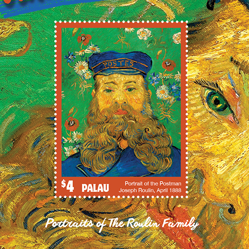 Vincent van Gogh souvenir sheet